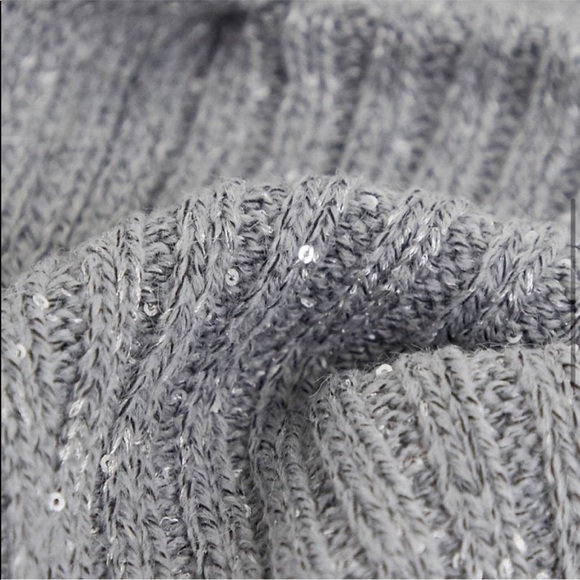 ASOS GRAY SCARF W BOWTIE - Picture 5 of 5